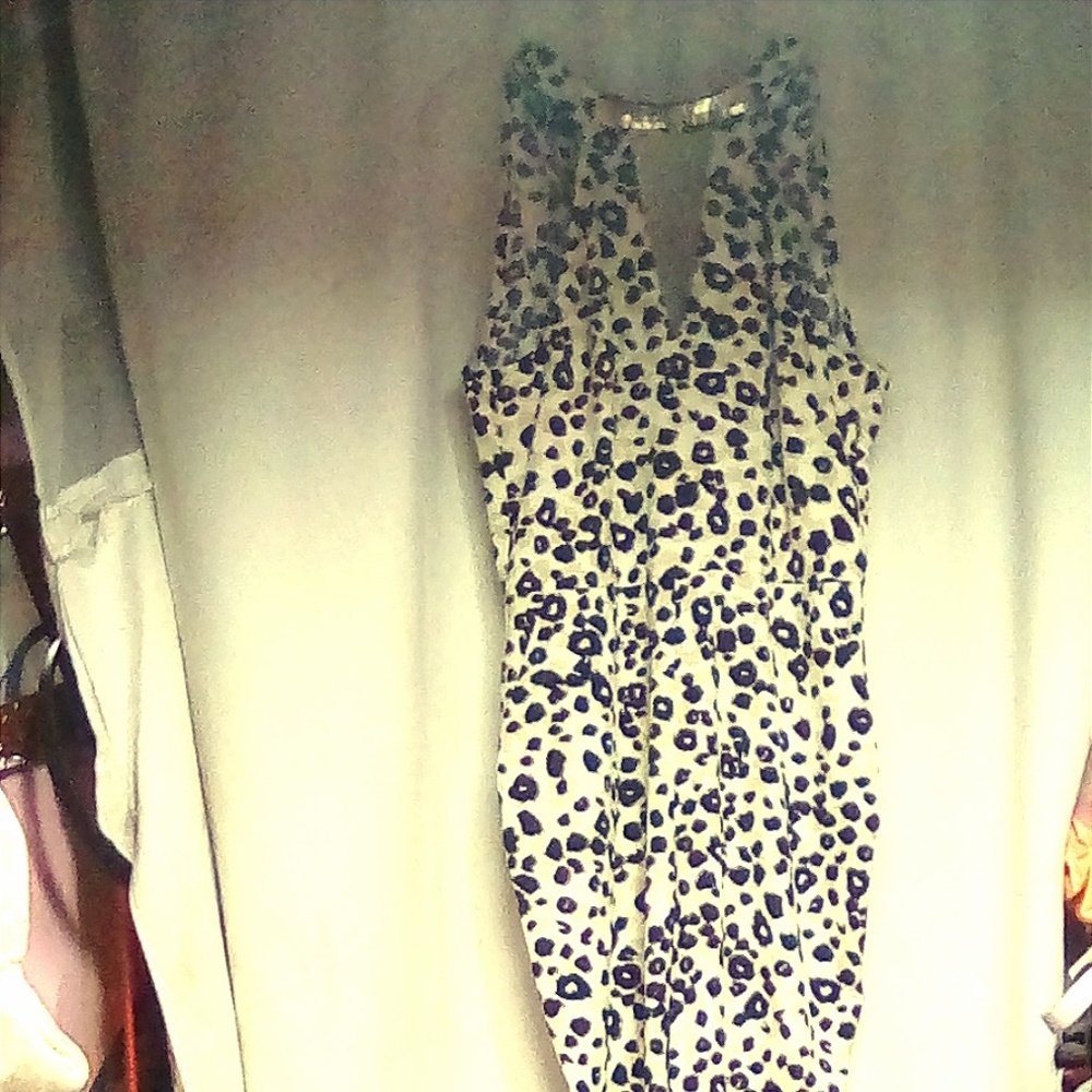 Vintage leopard jumpsuit